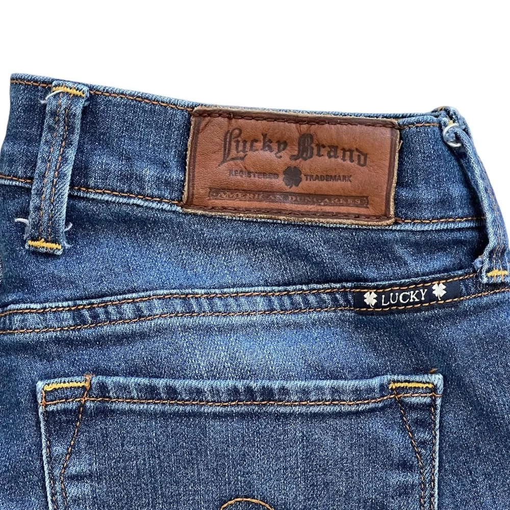 LUCKY BRAND Sofia Boot Woman’s Mid Rise Denim Jeans Size 6/28 Reg - Picture 6 of 10
